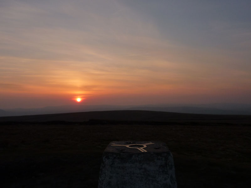 Pendle Sunset